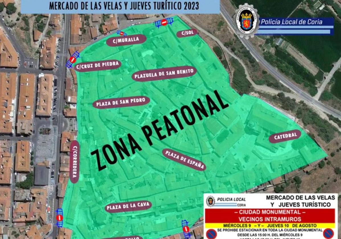 Mapa de cortes.