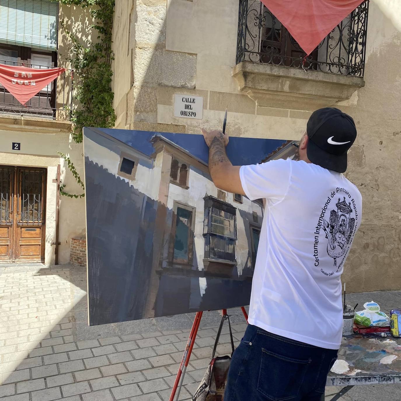 Así ha sido el XI Concurso de Dibujo y Pintura al aire libre «Bufón Calabacillas»