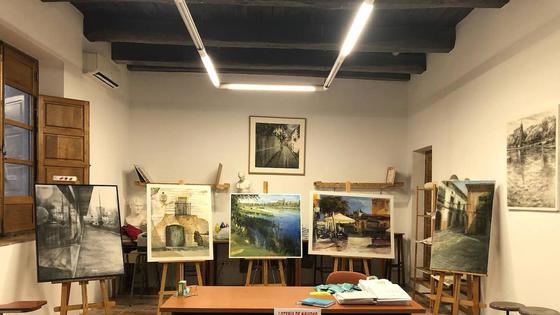Ya se pueden ver las obras del Certamen Internacional de Dibujo y Pintura al aire libre «Bufón Calabacillas»