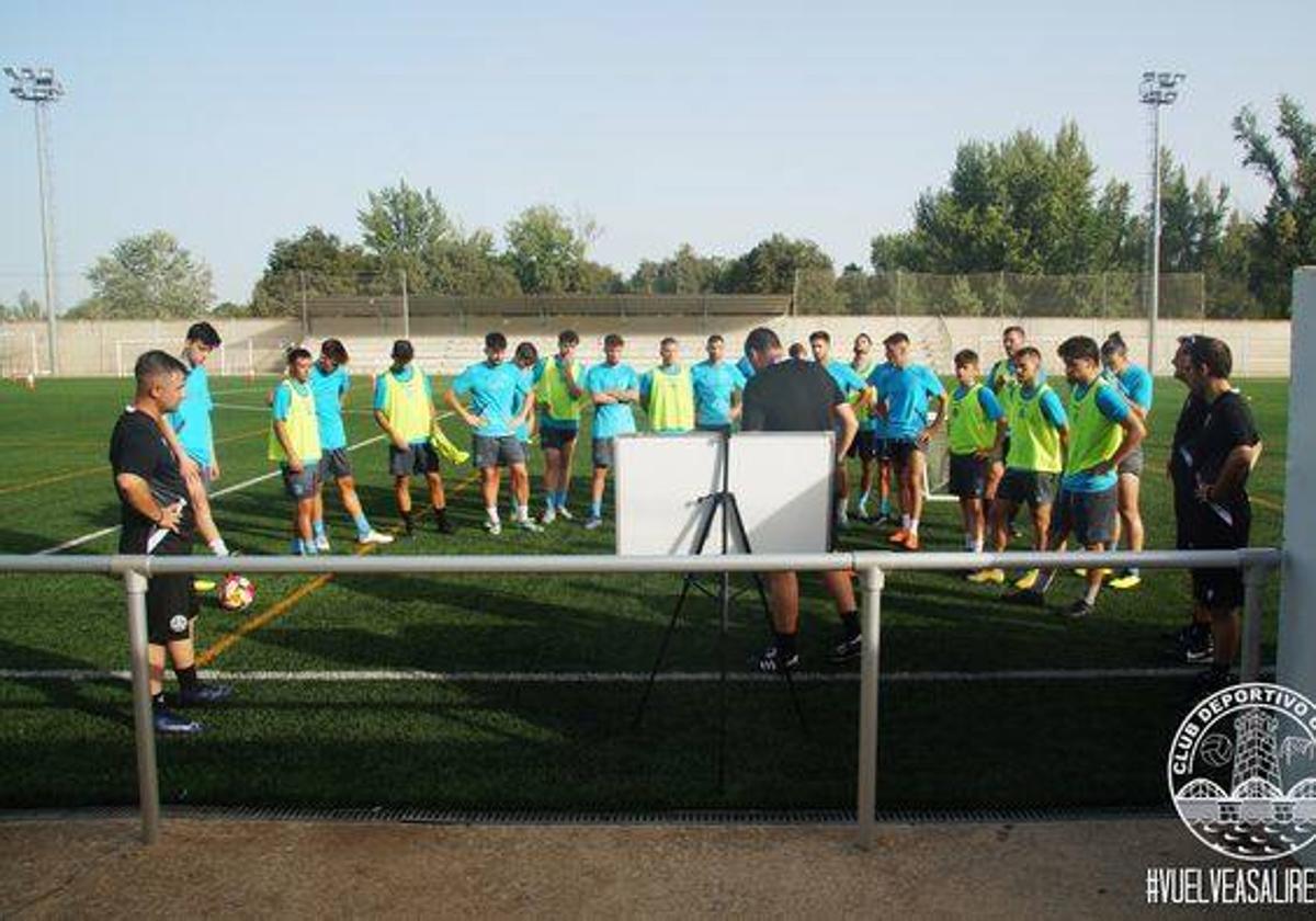 Entrenamientos del C.D. Coria.
