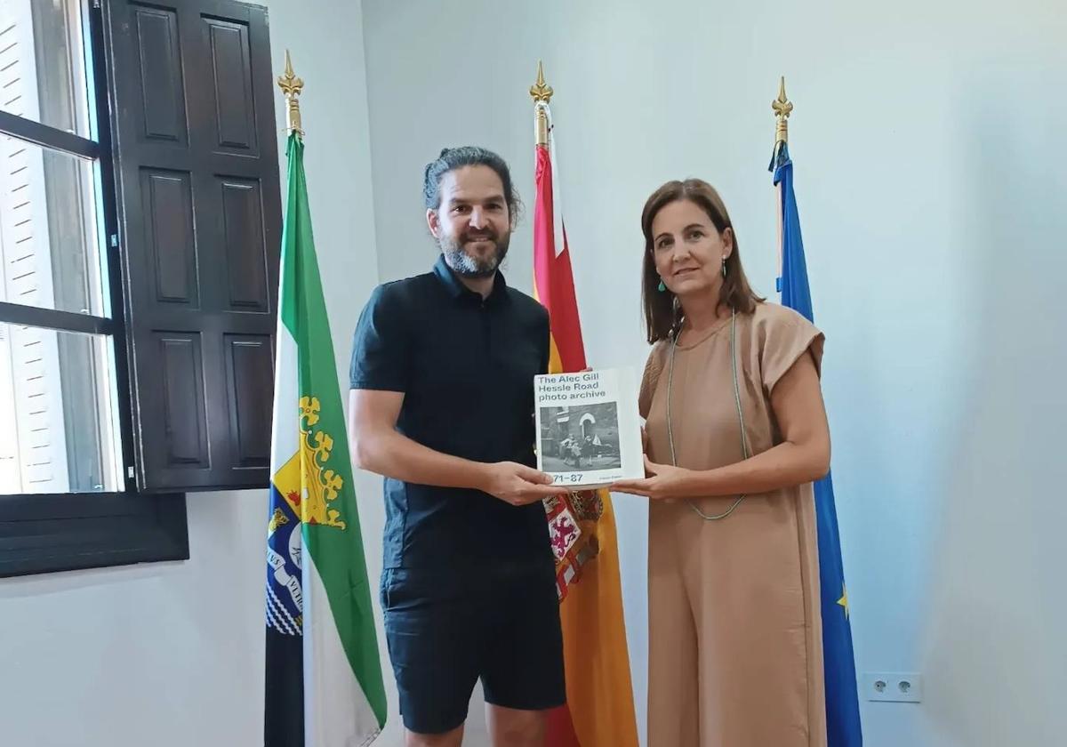 Reunión de la alcaldesa.