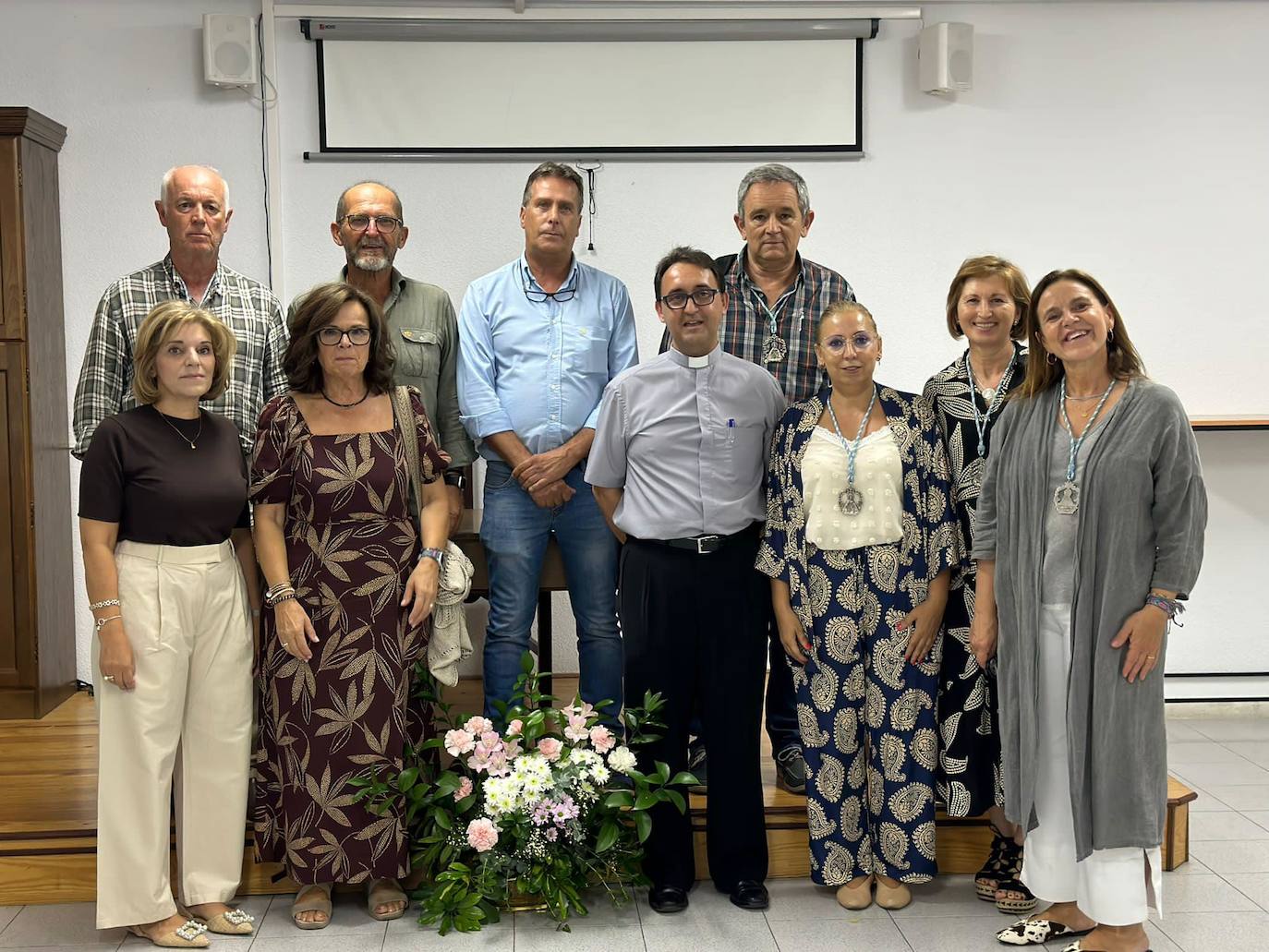 Gloria Martin y Raquel Lubián ratifican sus cargos en la Cofradía de la Santísima Virgen de Argeme