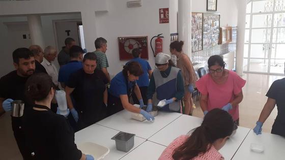 Pan, crepes y postre para finalizar «Con las manos en la masa»
