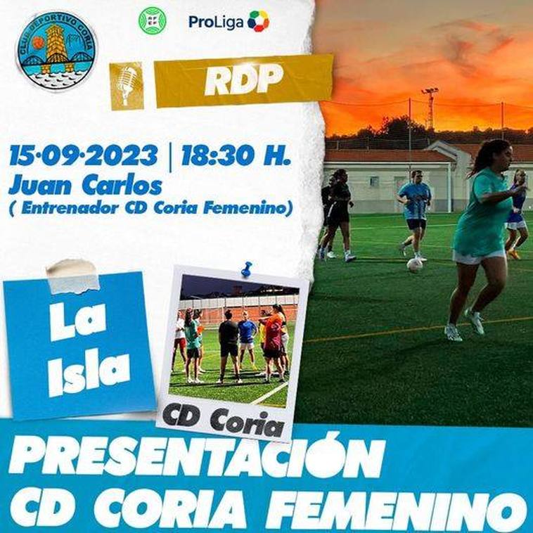 El C.D. Coria Femenino se prepara para debutar
