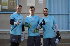 C.D.Coria entrenando.