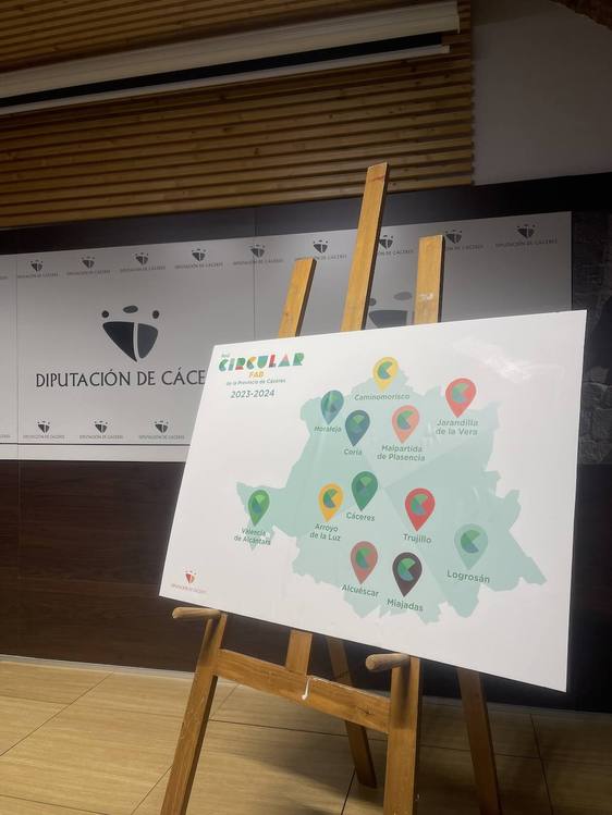 Coria contará con un centro Circular FAB al objeto de generar nuevas oportunidades empresariales