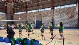 Nueva oportunidad de ganar para el Club Voleibol Coria en Miajadas