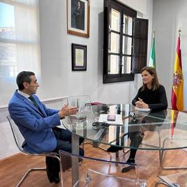 Reunión de Adesval y el Ayuntamiento de Coria.