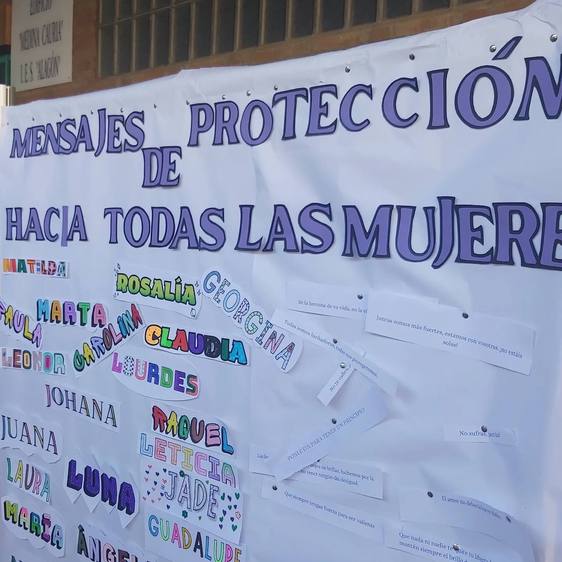 El IES Alagón se suma ala celebración del 25N