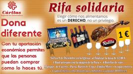 Rifa solidaria.