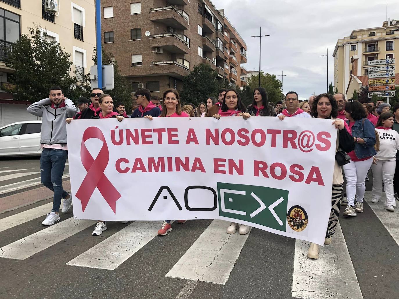 Marcha Rosa de Coria.