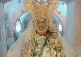Virgen de Argeme de Coria.