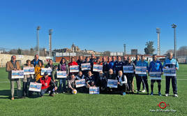 Entrega de lotería.