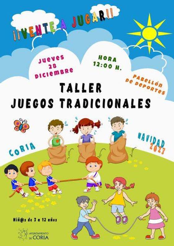 El Ayuntamiento de Coria organiza Juegos Populares para los más pequeños