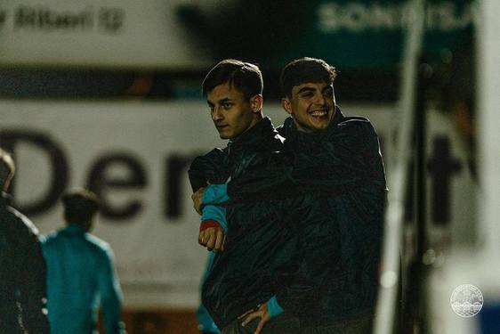 Jugadores del CD Coria.