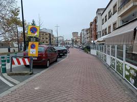 Calles que se cortaran.