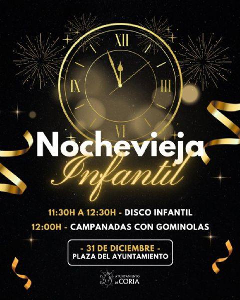 Cartel de las campanadas.