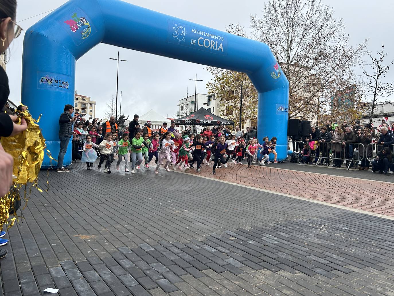 Participación masiva en la San Silvestre de Coria 2023