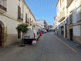 Luces de Navidad en la Corredera.