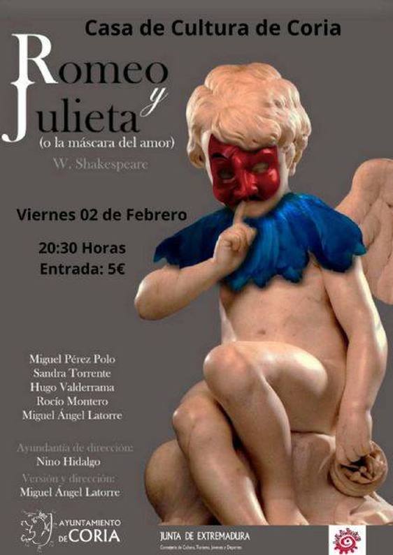 Llega a Coria la obra Romeo y Julieta (o la máscara del amor)