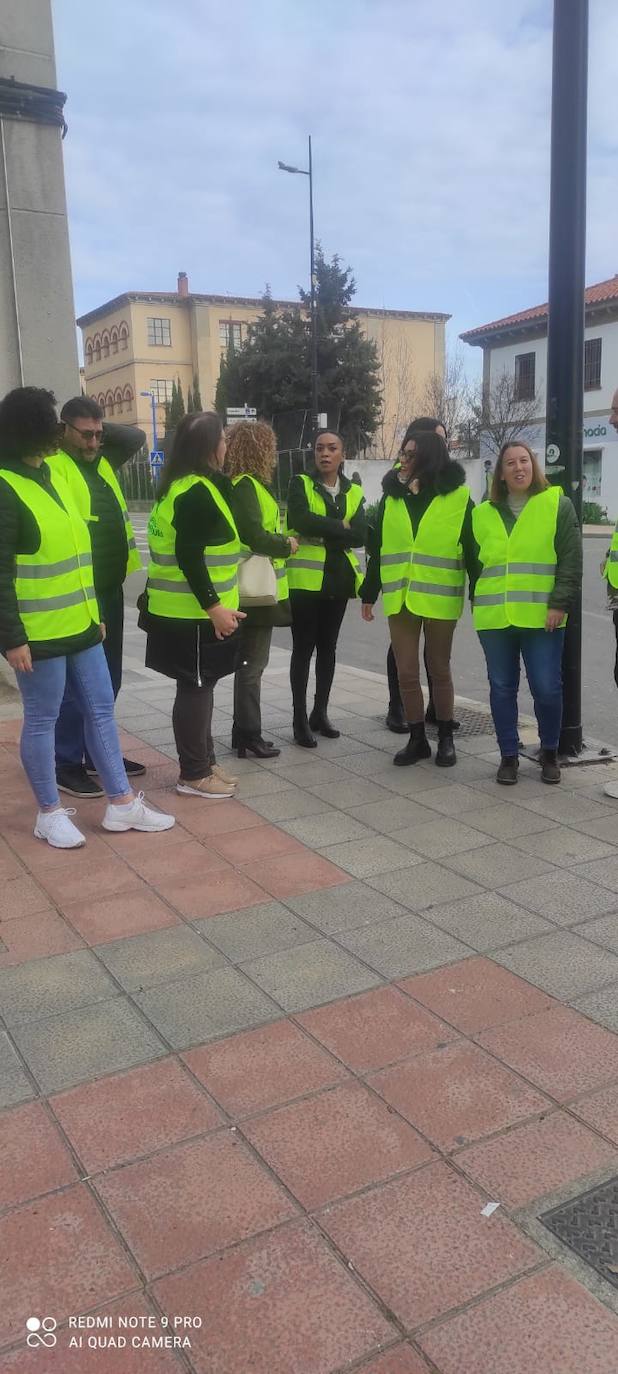 Agricultores de Coria se manifiestan en el casco urbano de la ciudad