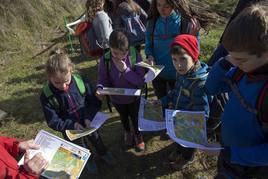 Niños de orientación.