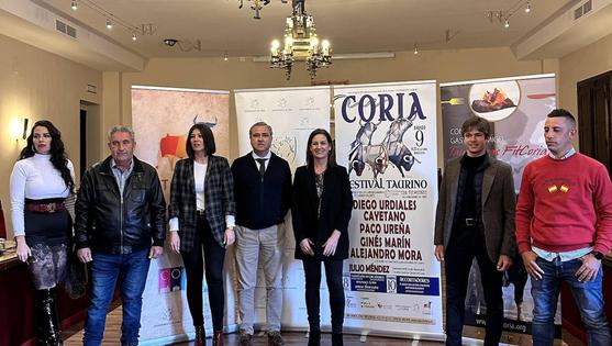 Cayetano Rivera, Diego Urdiales, Paco Ureña, Ginés Marín y Alejandro Mora, presentes en la Feria Internacional del Toro de Coria