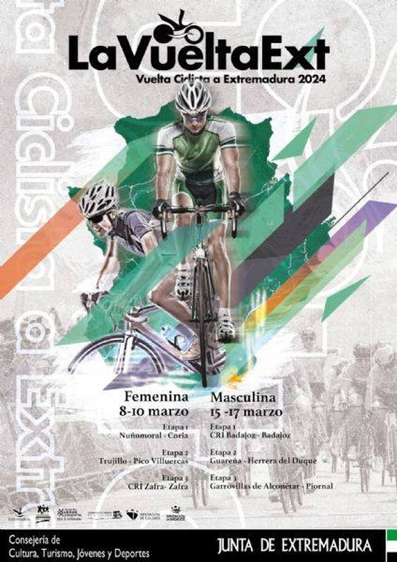 Coria está lista para recibir la llegada de la 1ª etapa de la Vuelta Ciclista a Extremadura