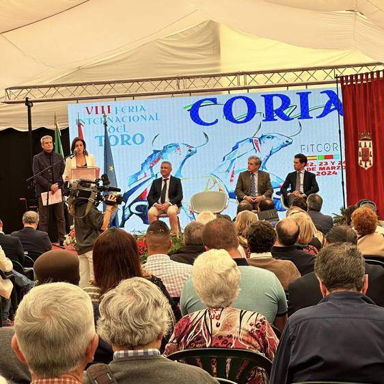 Miles de personas han disfrutado de la VIII Feria del Toro de Coria