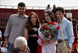 Momento de la coronación.