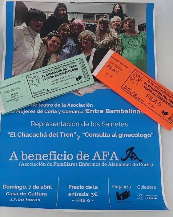 La Asociación de Mujeres de Coria recaudará dinero para la asociación de Alzheimer