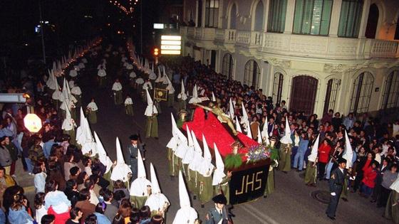 En la noche de este Miércoles Santo sale en procesión el Cristo de la Salud