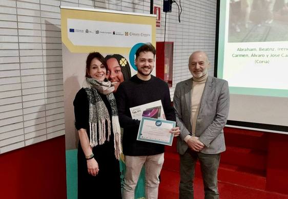 El cauriense Álvaro Perianes, embajador del año 2023 de Somos FP Dual Cáceres