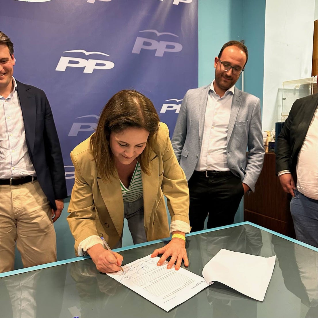 Almudena Domingo ha sido elegida como presidenta de la Junta Local del Partido Popular en Coria