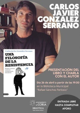 Cartel de presentación del libro.