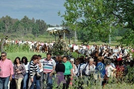 Bajada de la Virgen de Argeme.