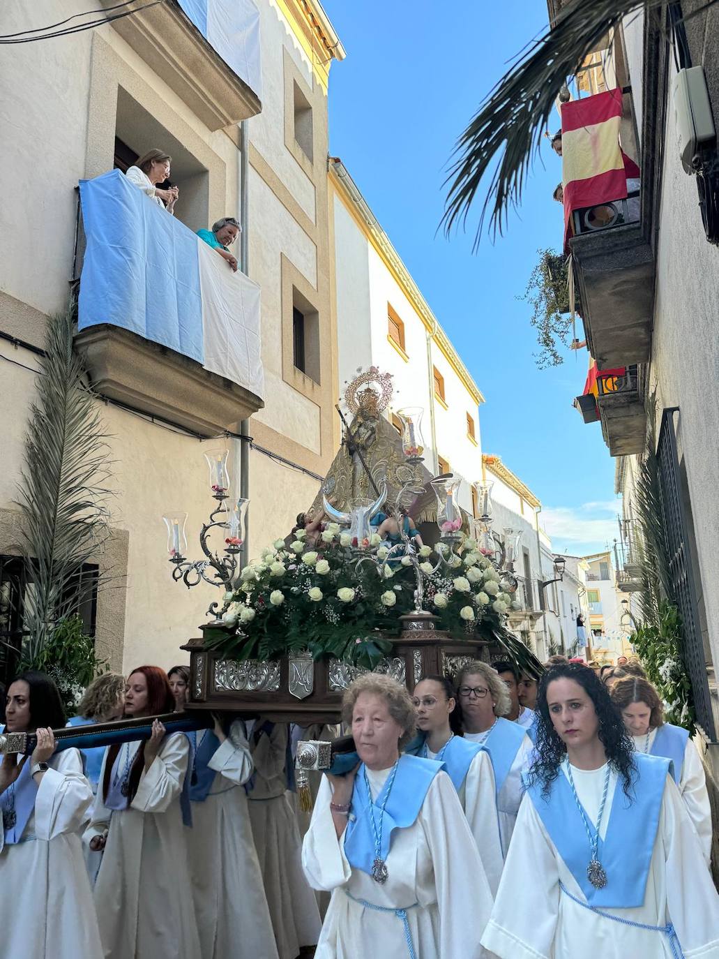 La devoción y pasión por la Virgen de Argeme de Coria en fotos