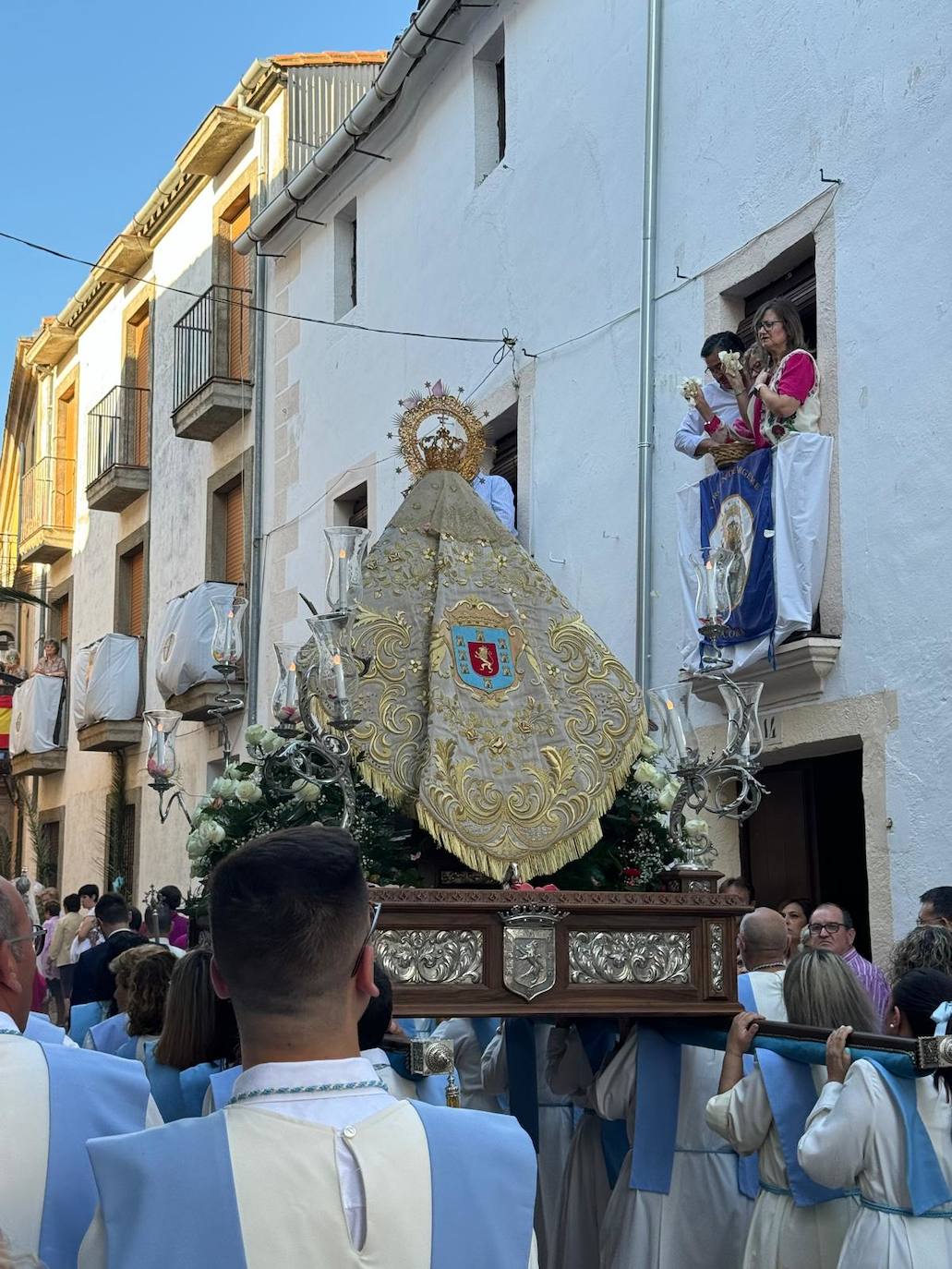 La devoción y pasión por la Virgen de Argeme de Coria en fotos