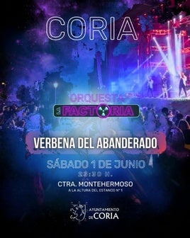 Cartel anunciador.