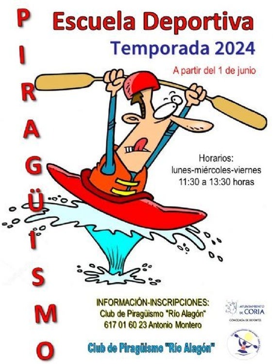Ya puedes inscribirte en la Escuela Deportiva de Piragüismo 2024