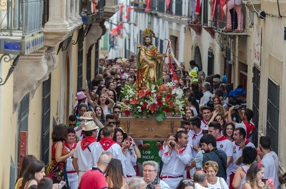 Comienza el triduo en honor a San Juan Bautista en Coria