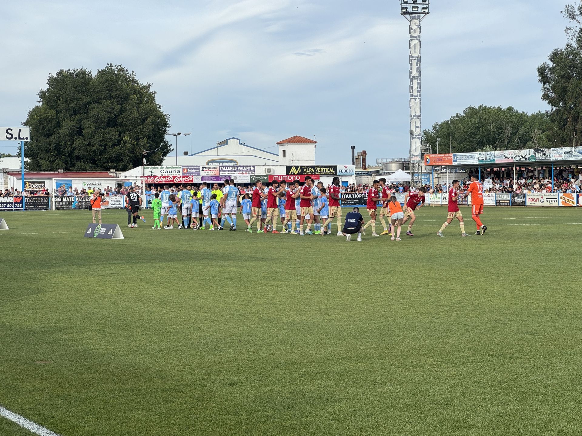 El Coria asciende a Segunda RFEF tras una contundente victoria ante el Real Murcia Imperial