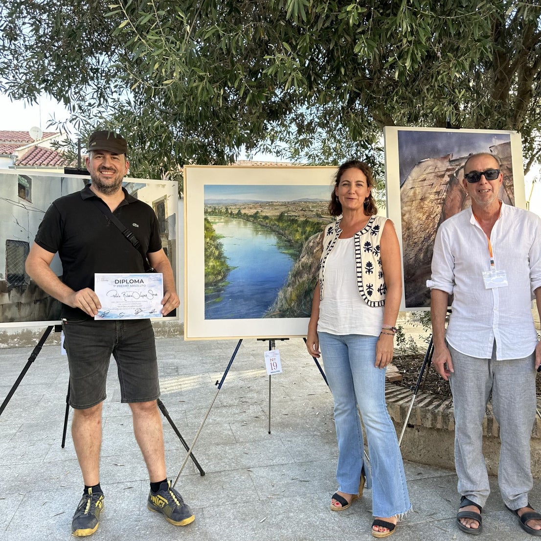 Estos son los cuadros ganadores del XII Certamen de Bibujo y Pintura al aire libre