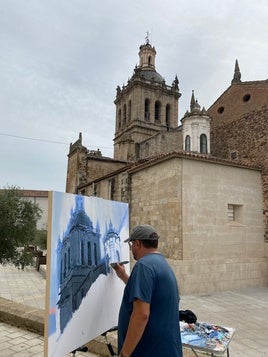 Pintura en Coria.
