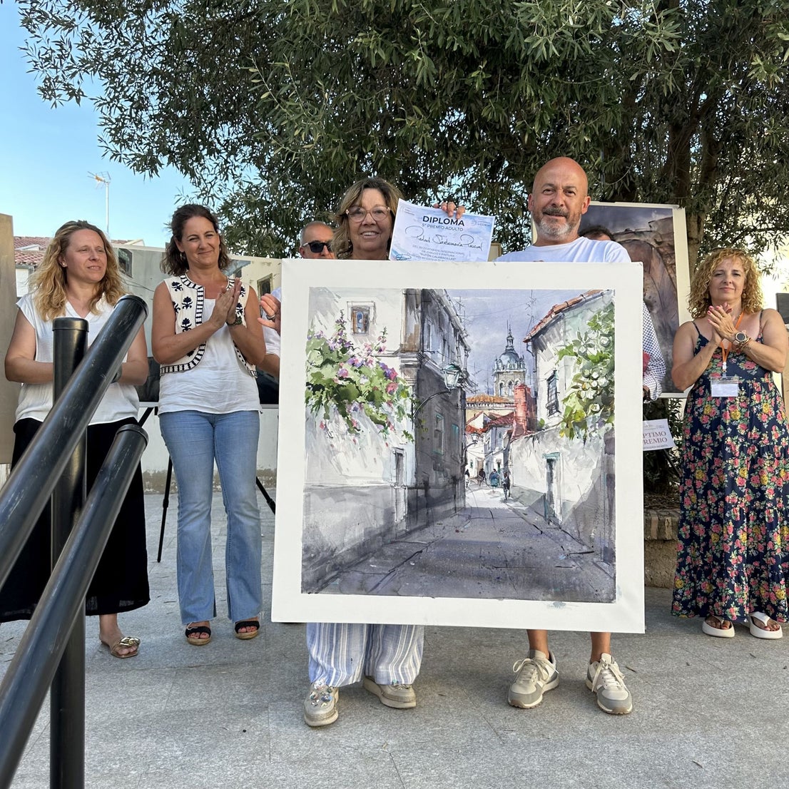 Estos son los cuadros ganadores del XII Certamen de Bibujo y Pintura al aire libre