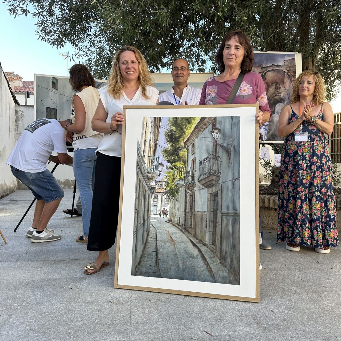 Estos son los cuadros ganadores del XII Certamen de Bibujo y Pintura al aire libre
