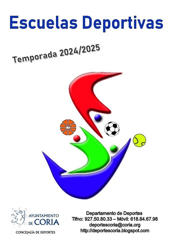 Coria abrirá las inscripciones para sus Escuelas Deportivas en la temporada 2024-2025