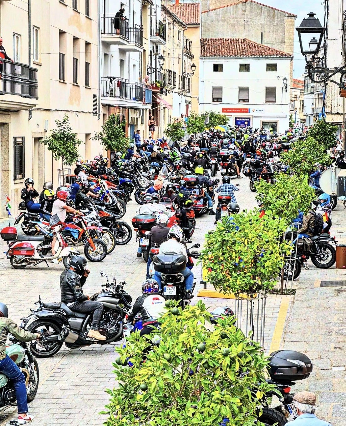 Éxito rotundo en la XVII concentración de Motos en Coria