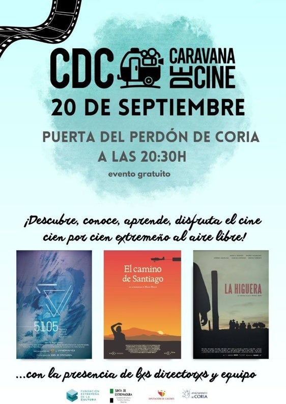 Coria será una de las sedes del proyecto Caravana de Cine de la Fundación Extremeña de la Cultura