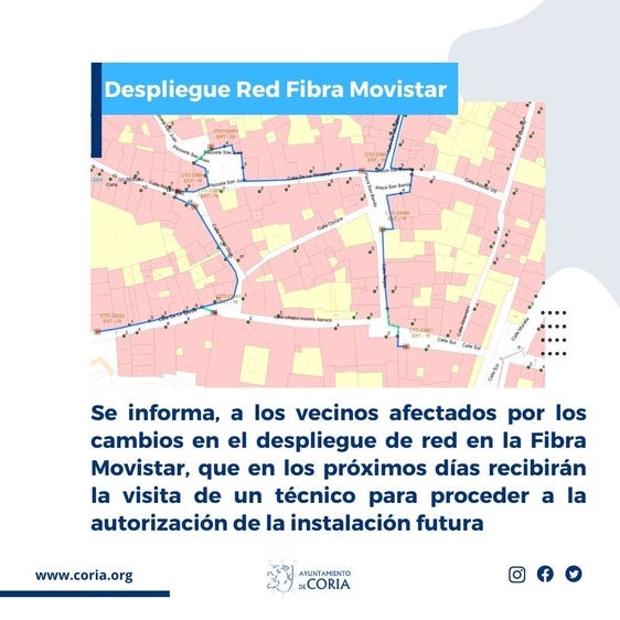 Cambios en la Red de Fibra Movistar